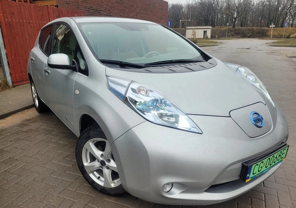 Nissan Leaf cena 28900 przebieg: 93723, rok produkcji 2012 z Działoszyn małe 379